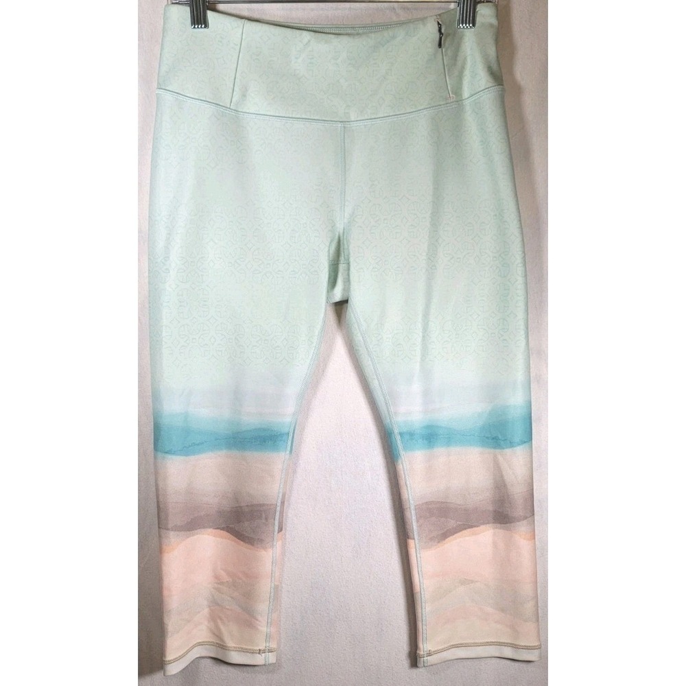 CALIA Mid Rise Tight Capri Leggings‎ Womens Size Medium Activewear Stretch